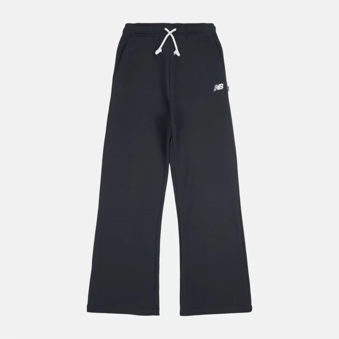 NEW BALANCE kids - pantalone tuta lungo senza elastici