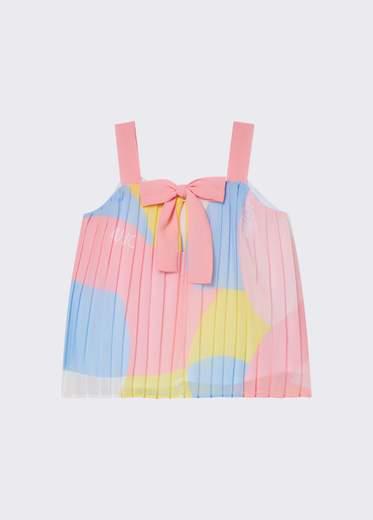LIU JO KIDS Top plissettato pastello - dai 2 ai 7 anni