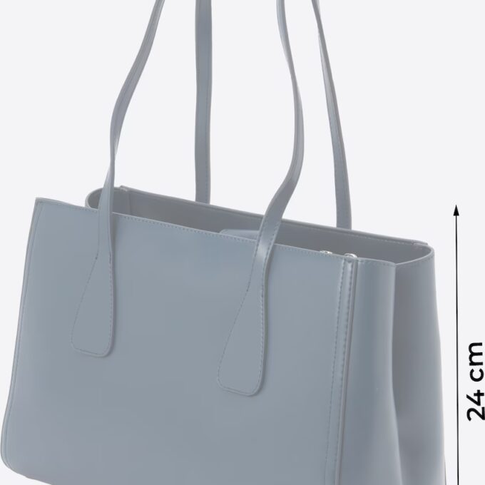 Calvin Klein MEDIUM WORK TOTE - Shopping bag - black/antique light gold-coloured