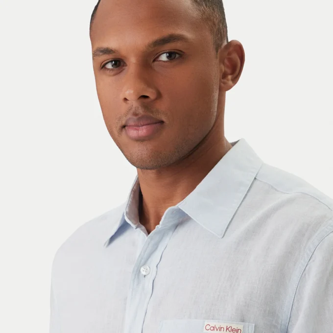 CALVIN KLEIN - camicia a manica lunga casual